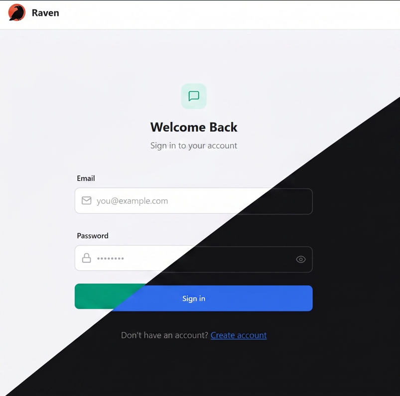Raven Realtime Chat Application